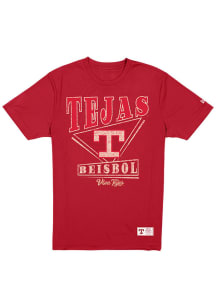 New Era Texas Rangers Red City Connect Short Sleeve T Shirt