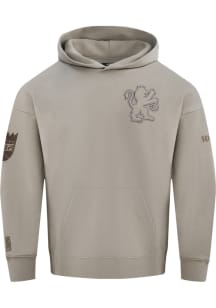 Pro Standard Sacramento Kings Mens Brown Neutral Retro Fashion Hood