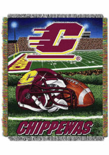 Central Michigan Chippewas 48x60 Home Field Advantage Wall Hanging Tapestry Blanket