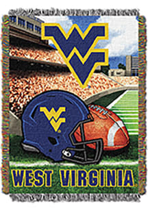 West Virginia Mountaineers 48x60 Home Field Advantage Tapestry Blanket