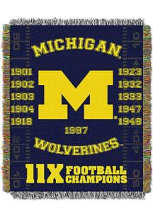 Michigan Wolverines 48x60 Commemorative Wall Hanging Tapestry Blanket