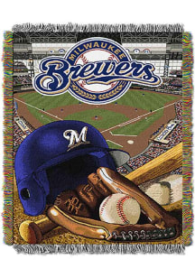 Milwaukee Brewers 48x60 Home Field Advantage Wall Hanging Tapestry Blanket