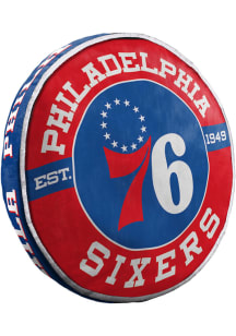 Philadelphia 76ers 15 Cloud Throw Pillow - Blue