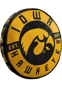 Iowa Hawkeyes 15 Inch Cloud Throw Pillow - Yellow