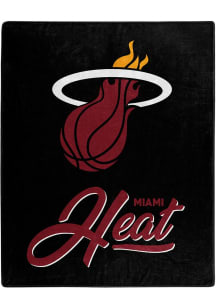 Miami Heat Signature Raschel Throw Blanket - Red