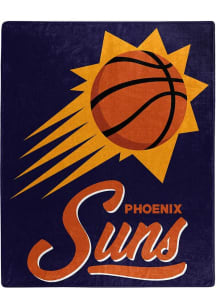 Phoenix Suns Signature Raschel Throw Blanket - Purple