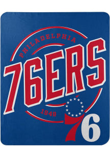 Philadelphia 76ers Campaign Fleece Blanket - Blue