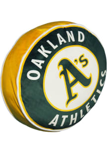 Oakland Athletics Cloud Throw Pillow - Green
