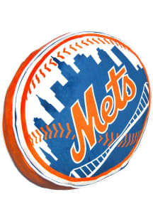 New York Mets Cloud Throw Pillow - Blue