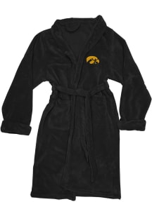 Iowa Hawkeyes Black L/XL Silk Touch Bathrobes