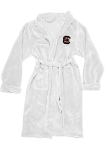 South Carolina Gamecocks White L/XL Silk Touch Bathrobes