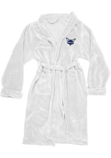 Charlotte Hornets White L/XL Silk Touch Bathrobes