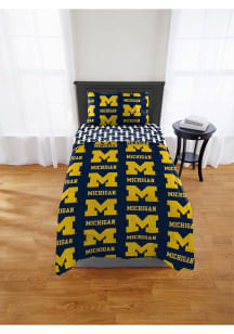 Michigan Wolverines Twin Design Bed in a Bag