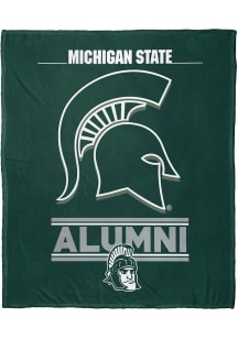 Michigan State Spartans Silk Touch Alumni 50X60 Fleece Blanket - Green