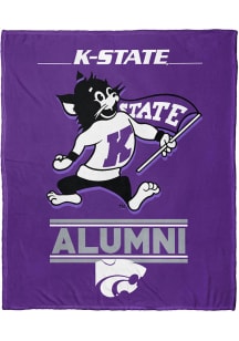 K-State Wildcats Silk Touch Alumni 50X60 Fleece Blanket - Purple