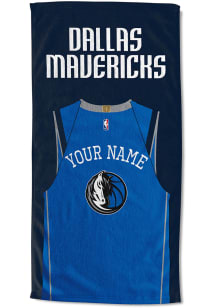 Dallas Mavericks Personalized Jersey Beach Towel
