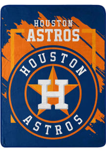 Houston Astros Micro Raschel Throw Blanket - Navy Blue