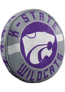 K-State Wildcats Cloud Throw Pillow - Purple