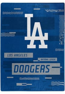 Los Angeles Dodgers Digitize 60X80 Raschel Throw Blanket - Blue