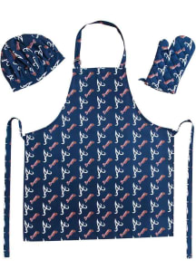 Atlanta Braves 3 Piece BBQ Apron Set