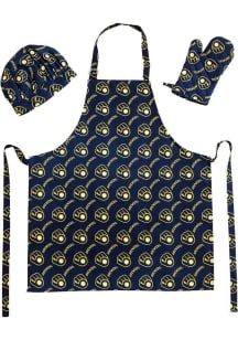 Milwaukee Brewers 3 Piece BBQ Apron Set