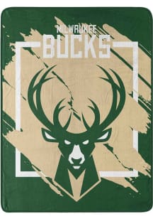 Milwaukee Bucks Micro Raschel Throw Blanket - Green