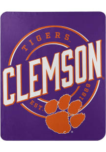 Clemson Tigers Campaign Fleece Blanket - Orange