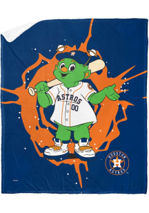 Houston Astros Mascot Silk Touch Fleece Blanket - Orange