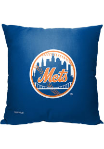 New York Mets Mascot Printed Throw Throw Pillow - Blue