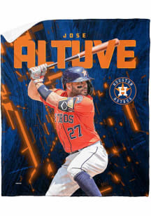 Houston Astros 50x60 Silk Touch Shepra Fleece Blanket - Orange