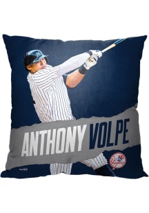 New York Yankees 18x18 Anthony Volpe Throw Pillow - White