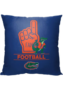 Florida Gators Number 1 Fan Throw Pillow - Blue
