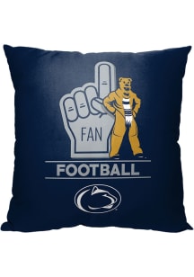 Penn State Nittany Lions Number 1 Fan Throw Pillow - Navy Blue