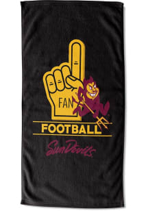 Arizona State Sun Devils Number 1 Fan Beach Towel