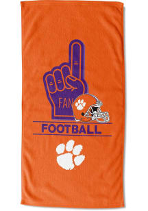 Clemson Tigers Number 1 Fan Beach Towel