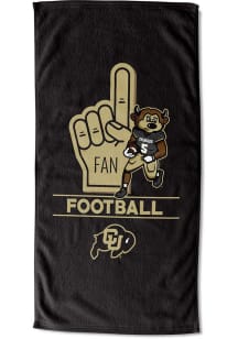 Colorado Buffaloes Number 1 Fan Beach Towel