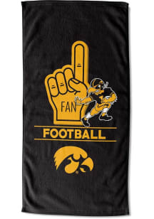 Iowa Hawkeyes Number 1 Fan Beach Towel