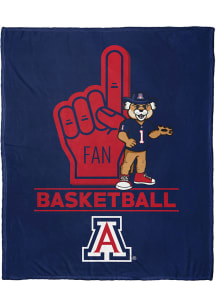Arizona Wildcats Number 1 Fan Fleece Blanket - Blue