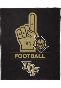 UCF Knights Number 1 Fan Fleece Blanket - Black