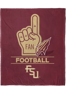 Florida State Seminoles Number 1 Fan Fleece Blanket - Red