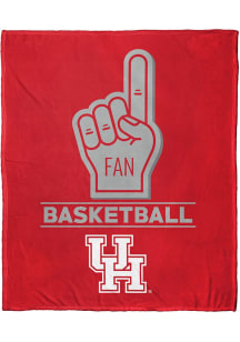 Houston Cougars Number 1 Fan Fleece Blanket - Red