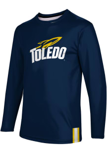ProSphere Toledo Rockets Navy Blue Solid Long Sleeve T Shirt