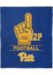 Pitt Panthers Number 1 Fan Fleece Blanket - Blue