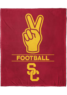 USC Trojans Number 1 Fan Fleece Blanket - Red