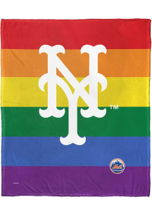 New York Mets 50x60 Silk Touch Fleece Blanket - Purple