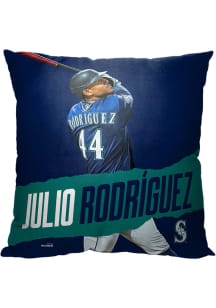 Seattle Mariners 18x18 Throw Pillow - Blue