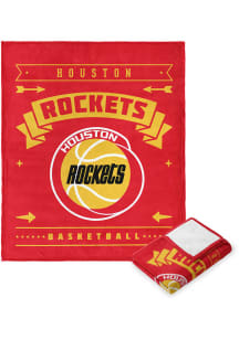Houston Rockets Hardwood Classics 50x60 Silk Touch Fleece Blanket - Red