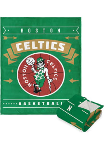 Boston Celtics Hardwood Classics Jersey Silk Touch Sherpa Fleece Blanket - Green