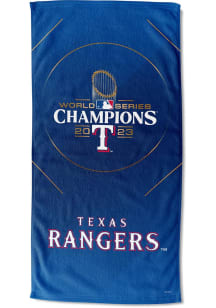 Texas Rangers 2023 World Series Champions Glory Printed Beach Towel