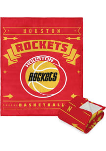Houston Rockets Hardwood Classics Jersey Silk Touch Sherpa Fleece Blanket - Red